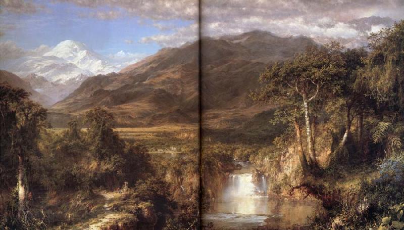 Frederick Edwin Church Le caur des Andes oil painting picture